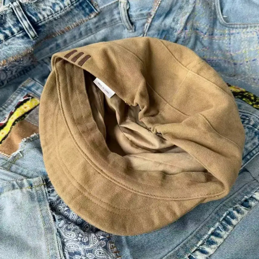 [BUNJANG] Adidas Vintage Beige Bucket Hat / vintage 아디다스 벙거지 모자 베이지 빈티지
