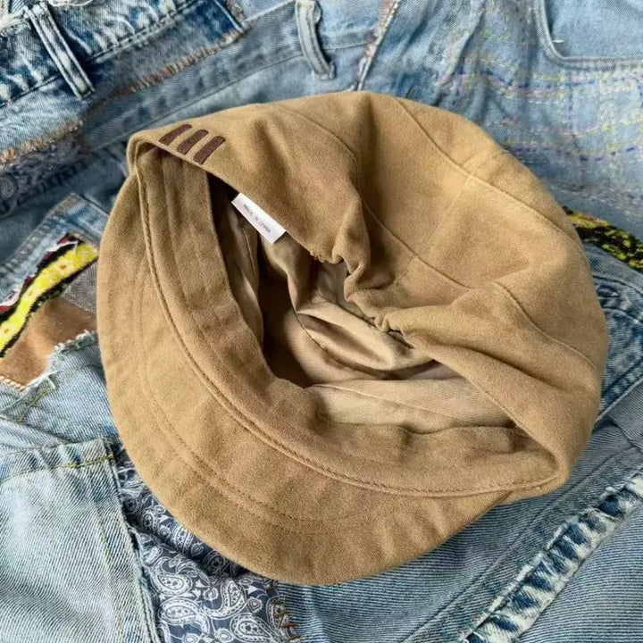 [BUNJANG] Adidas Vintage Beige Bucket Hat / vintage 아디다스 벙거지 모자 베이지 빈티지