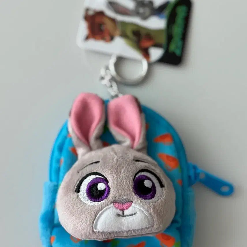 [BUNJANG] Zootopia Judy Hopps Coin Purse Pouch Keyring / 주토피아 주디 동전지갑 파우치 인형 키링 새상품 정품
