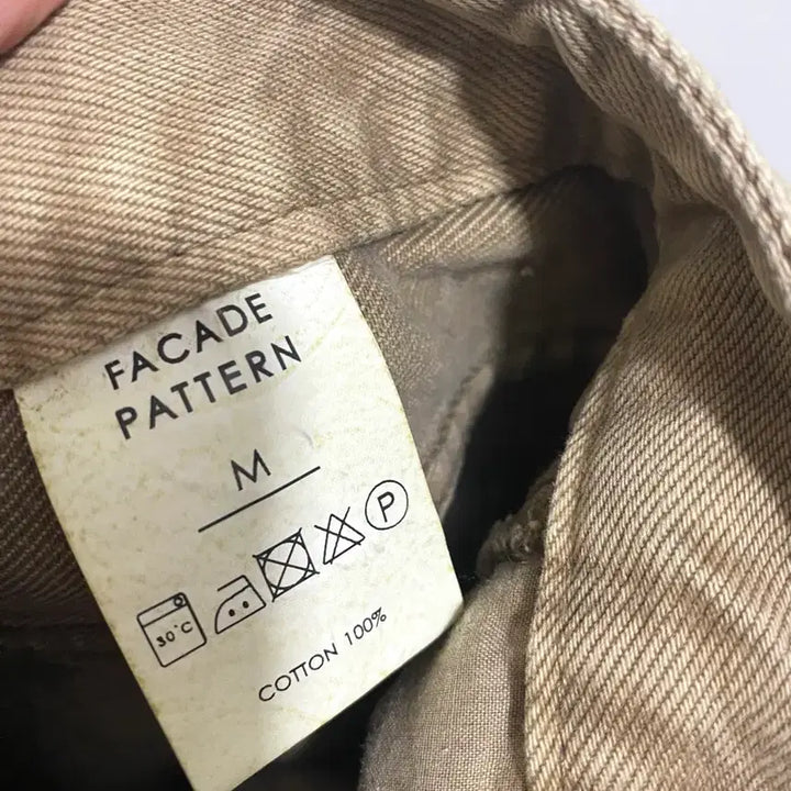 [SOLD OUT] facade pattern 클래식 데님 카키