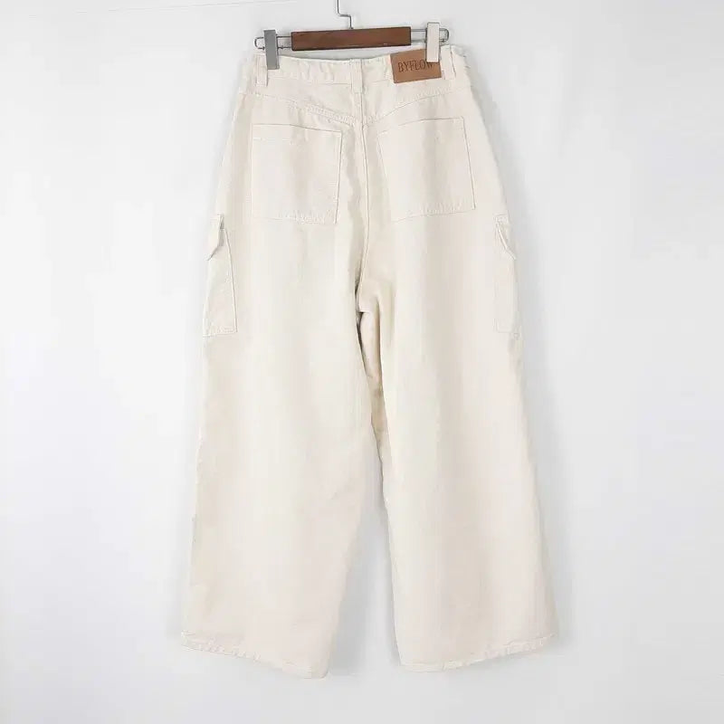 [BUNJANG] By:Flow Cargo Cotton Pants L / 바이플로우 카고 허리스트링 면팬츠 L