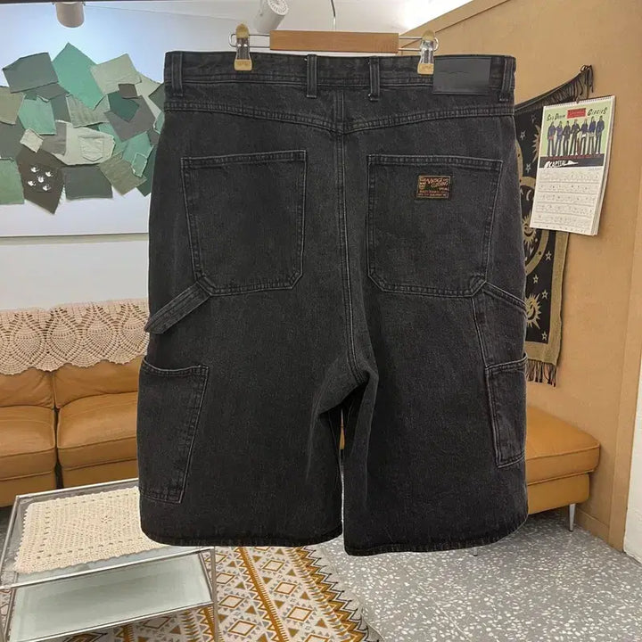 [SOLD OUT] 맥우드건 빈티지 카펜터 버뮤다 카고 데님 반바지 34인치 C11122