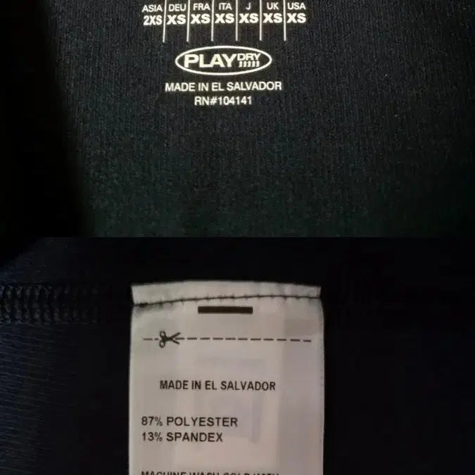 [BUNJANG] Reebok XS Half-Zip Long Sleeve and Turtleneck Bundle Set / (새상품.정품)미국구매 긴팔 반집업 리복2개 목폴라1개 총3개 일괄판매
