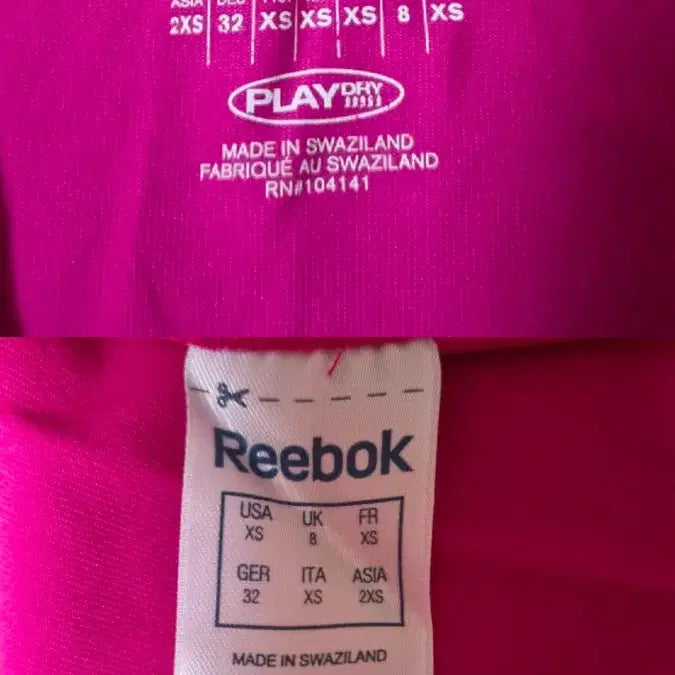 [BUNJANG] Reebok XS Half-Zip Long Sleeve and Turtleneck Bundle Set / (새상품.정품)미국구매 긴팔 반집업 리복2개 목폴라1개 총3개 일괄판매