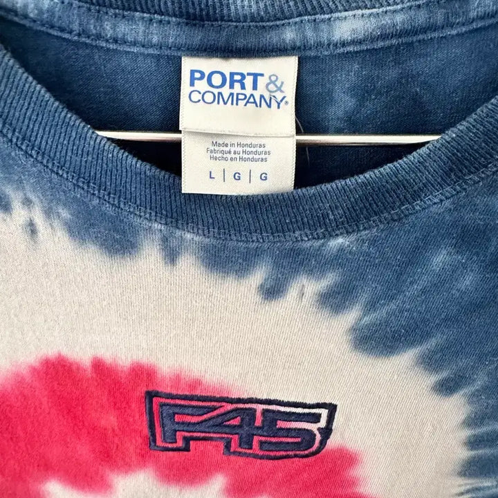 [BUNJANG] PORT&amp;COMPANY 타이다이 반팔 티셔츠 / PORT&amp;COMPANY 타이다이 반팔 티셔츠