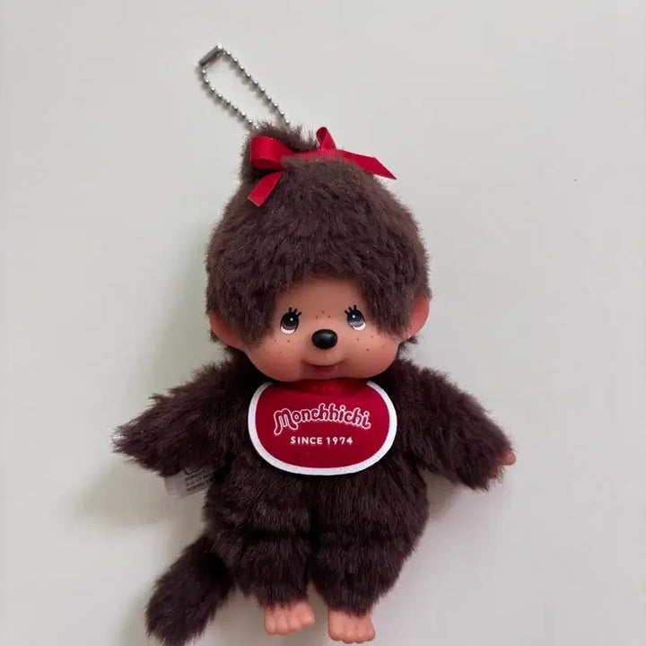 [BUNJANG] Monchhichi Doll Keychain / 몬치치 인형 키링 정품