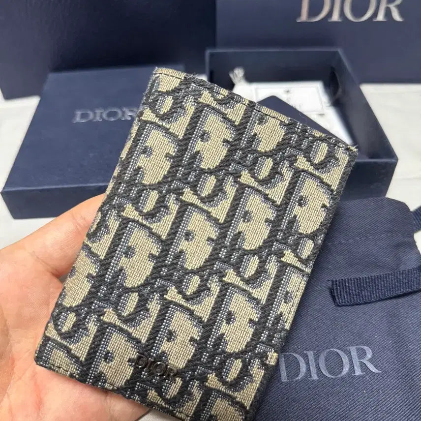 [BUNJANG] Dior Oblique Organizer Card Holder / [상태좋음/정품] 디올 오블리크 오거나이저 카드지갑