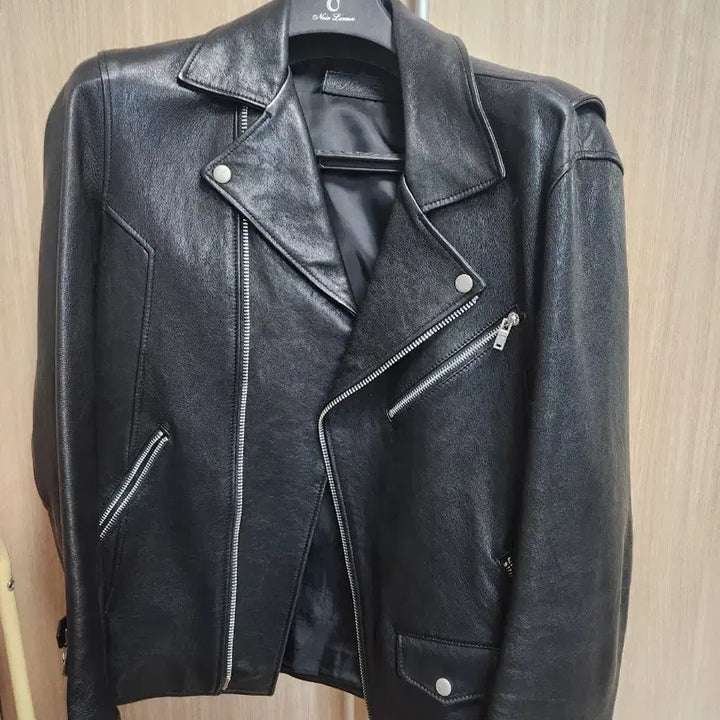 [BUNJANG] Noir Larr Mes LSD Lambskin Leather Jacket / 느와르라르메스LSD 양가죽 자켓 입니다