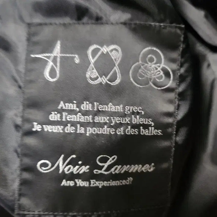 [BUNJANG] Noir Larr Mes LSD Lambskin Leather Jacket / 느와르라르메스LSD 양가죽 자켓 입니다
