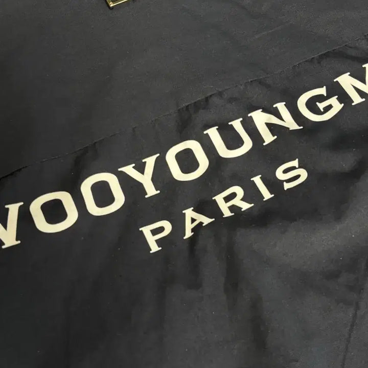 [SOLD OUT] [새상품급] 우영미 백로고 셔츠 네이비 44사이즈