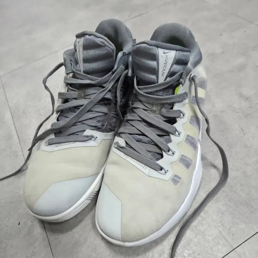 [BUNJANG] Nike Hyperdunk Basketball Shoes Gray 270 / 나이키 하이퍼덩크 농구화 그레이 270