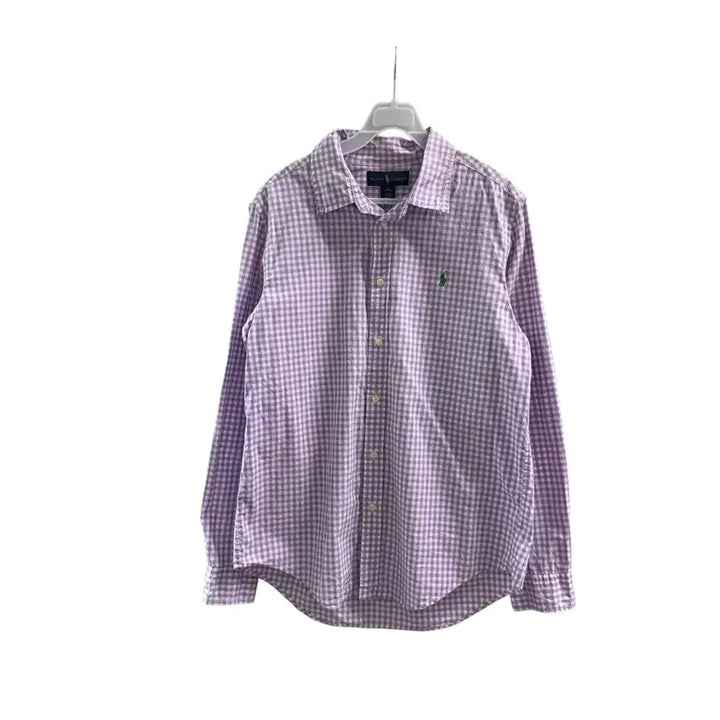 [BUNJANG] Polo Ralph Lauren Purple Check Shirt / [XL] 폴로 퍼플 체크 셔츠