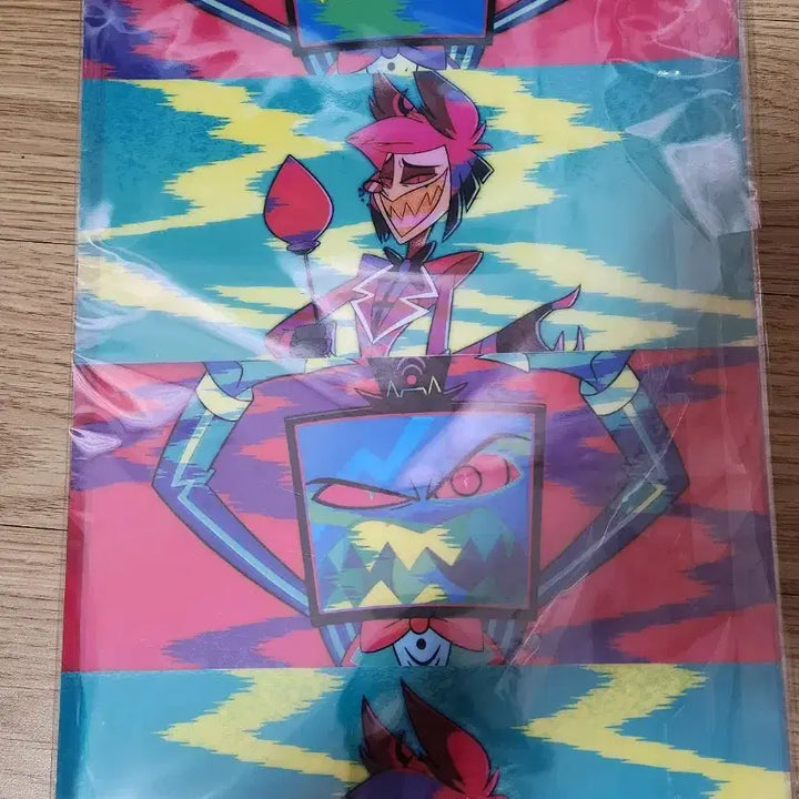 [BUNJANG] Hazbin Hotel Vox and Alastor Clear File / 해즈빈 호텔 복스 알래스터 클리어파일