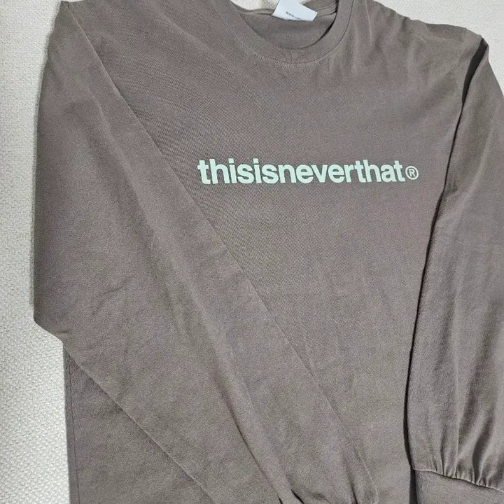 [BUNJANG] Thisisneverthat Long Sleeve L / 디스이즈네버댓 롱슬리브 L