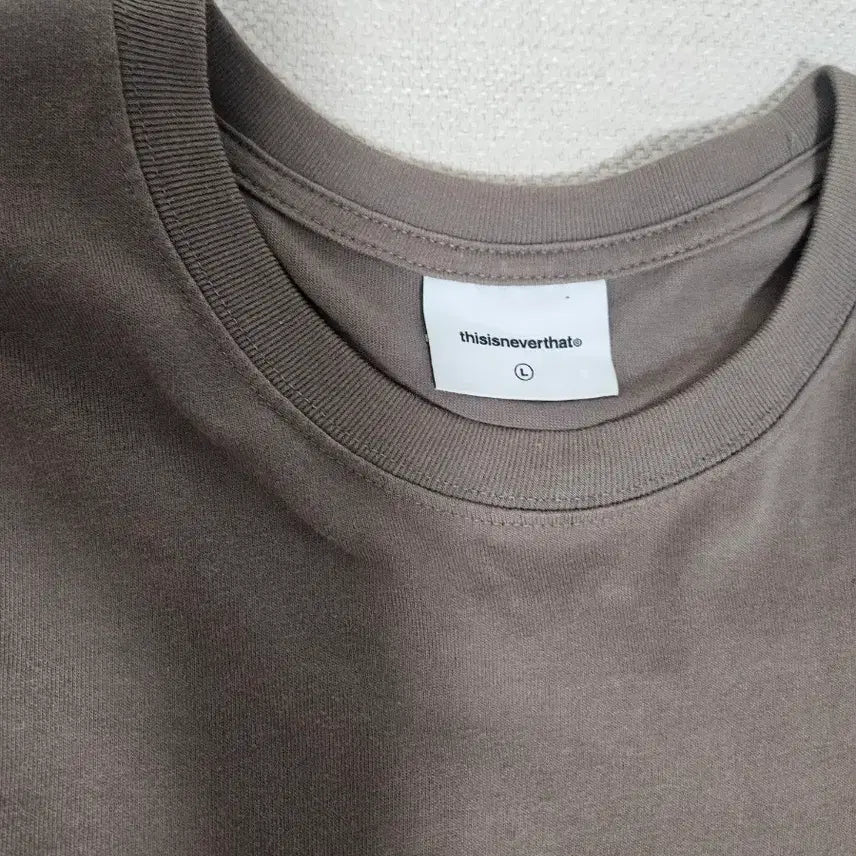 [BUNJANG] Thisisneverthat Long Sleeve L / 디스이즈네버댓 롱슬리브 L