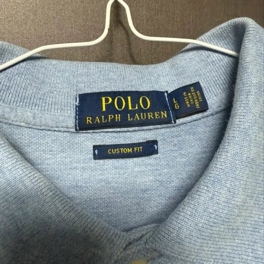 [BUNJANG] Polo Custom Fit PK Collar Short Sleeve T-Shirt L / 폴로 커스텀핏 PK 카라 반팔티 L