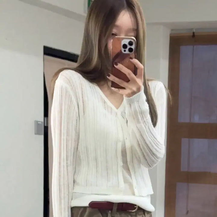 [BUNJANG] Summer Ivory Cardigan Set / 썸머 아이보리 가디건 나시세트