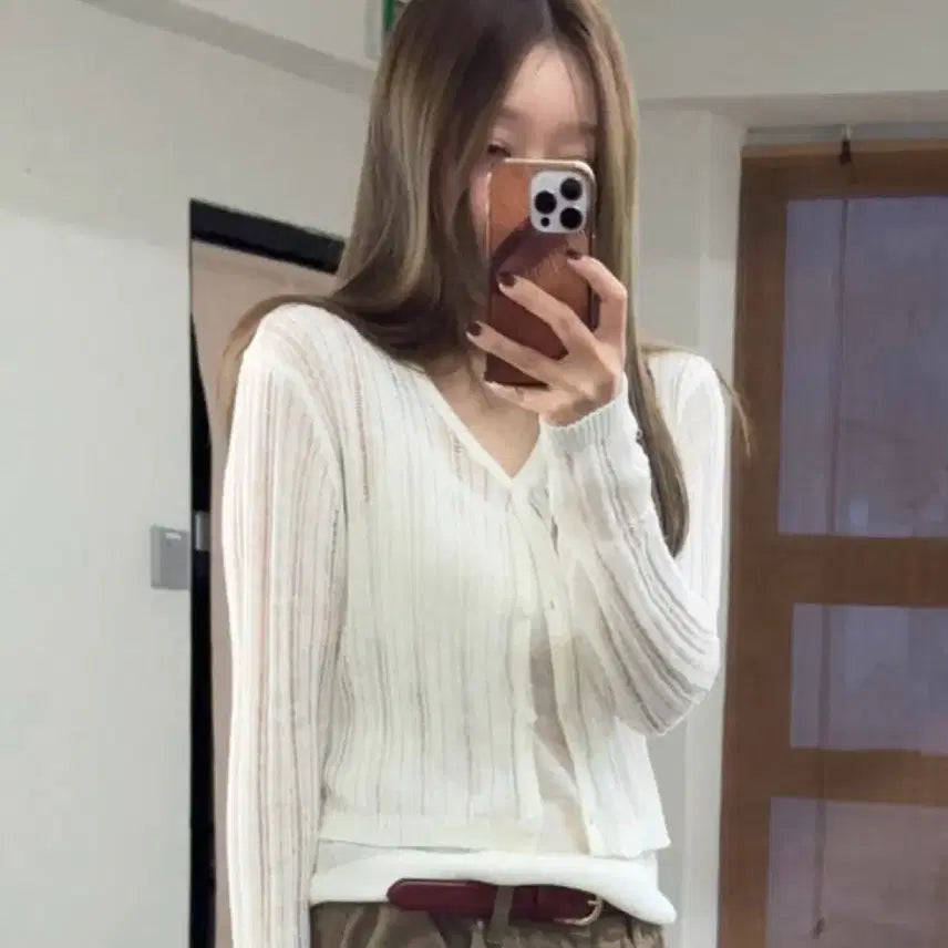 [BUNJANG] Summer Ivory Cardigan Set / 썸머 아이보리 가디건 나시세트