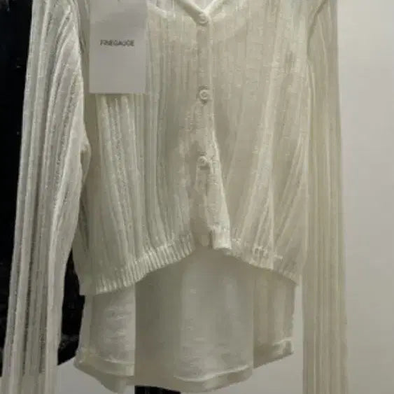 [BUNJANG] Summer Ivory Cardigan Set / 썸머 아이보리 가디건 나시세트