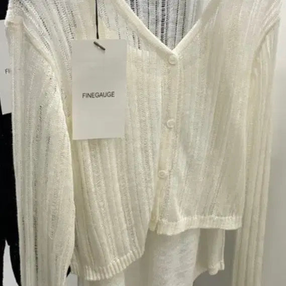 [BUNJANG] Summer Ivory Cardigan Set / 썸머 아이보리 가디건 나시세트