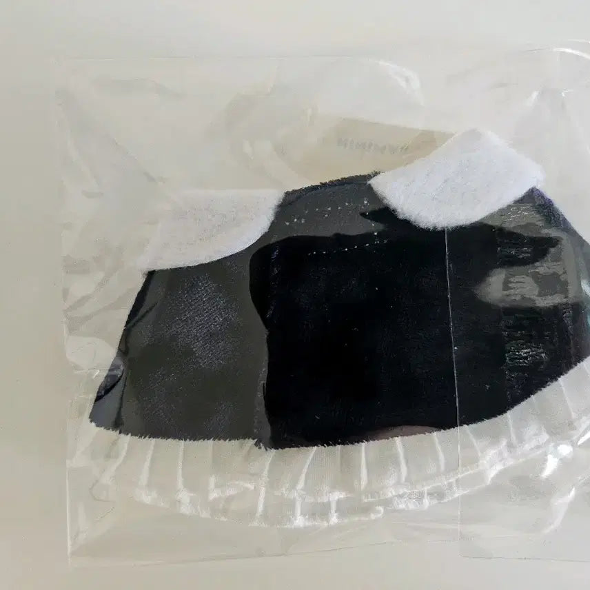 [BUNJANG] Ninimall Velvet Cape Navy / 10cm 솜인형옷 니니멀 벨벳 케이프 네이비