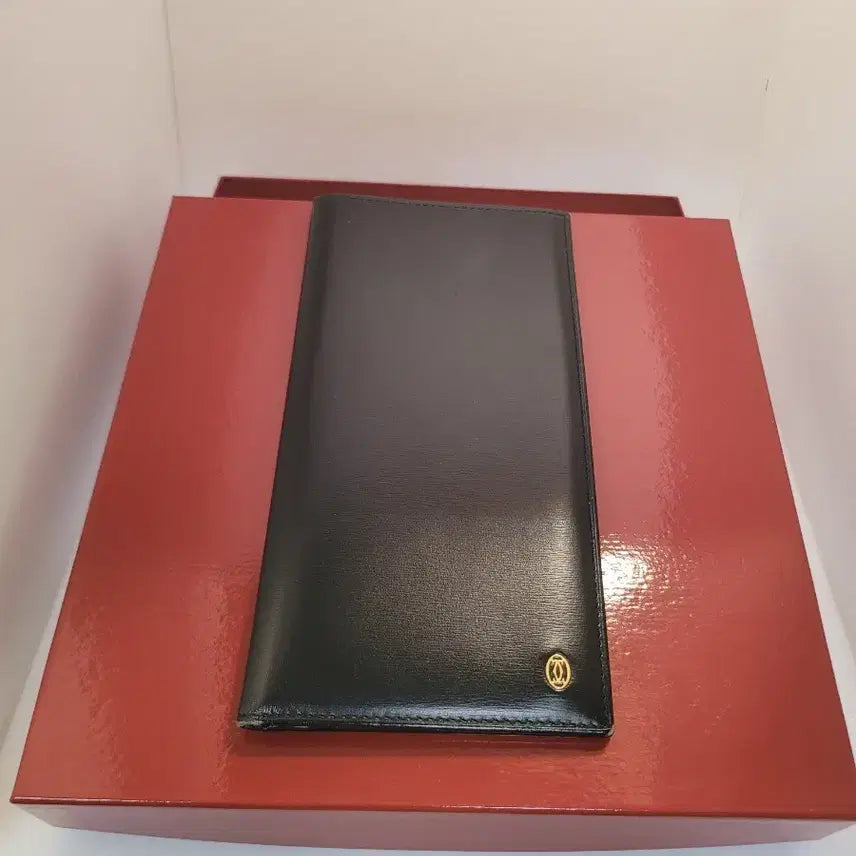 [BUNJANG] Cartier Pasha Gold Trim Long Wallet / (새상품)까르띠에 파샤 금장 장지갑