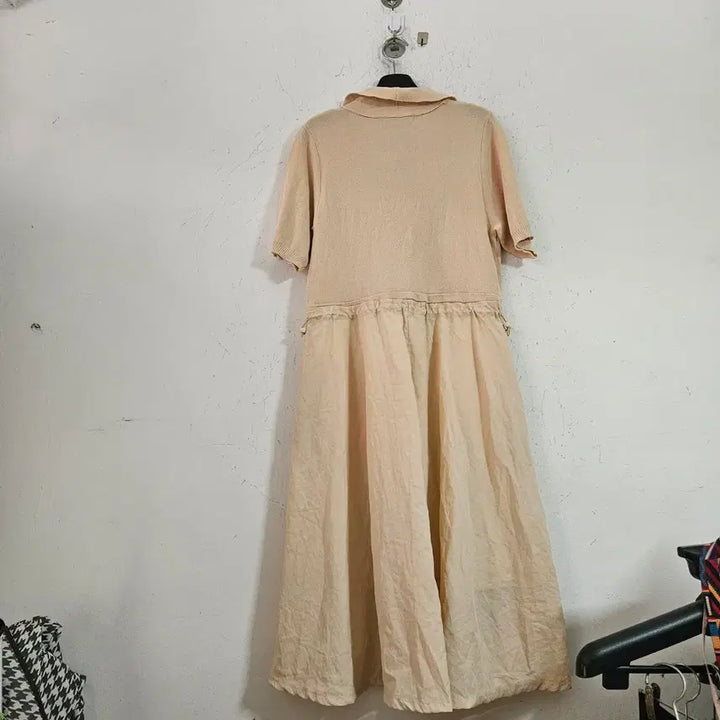 [BUNJANG] Long Dress Beige / 롱 원피스 베이지