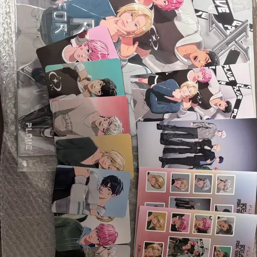 [BUNJANG] 플레이브 xblush 중국 잡지 미개봉 포토카드 풀구성 풀세트 / 플레이브 xblush 중국 잡지 미개봉 포토카드 풀구성 풀세트