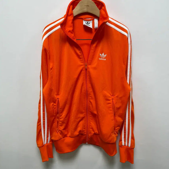 [BUNJANG] Adidas Orange Firebird Tracksuit Set / (212) 아디다스 오렌지 파이어버드 트레이닝 셋업