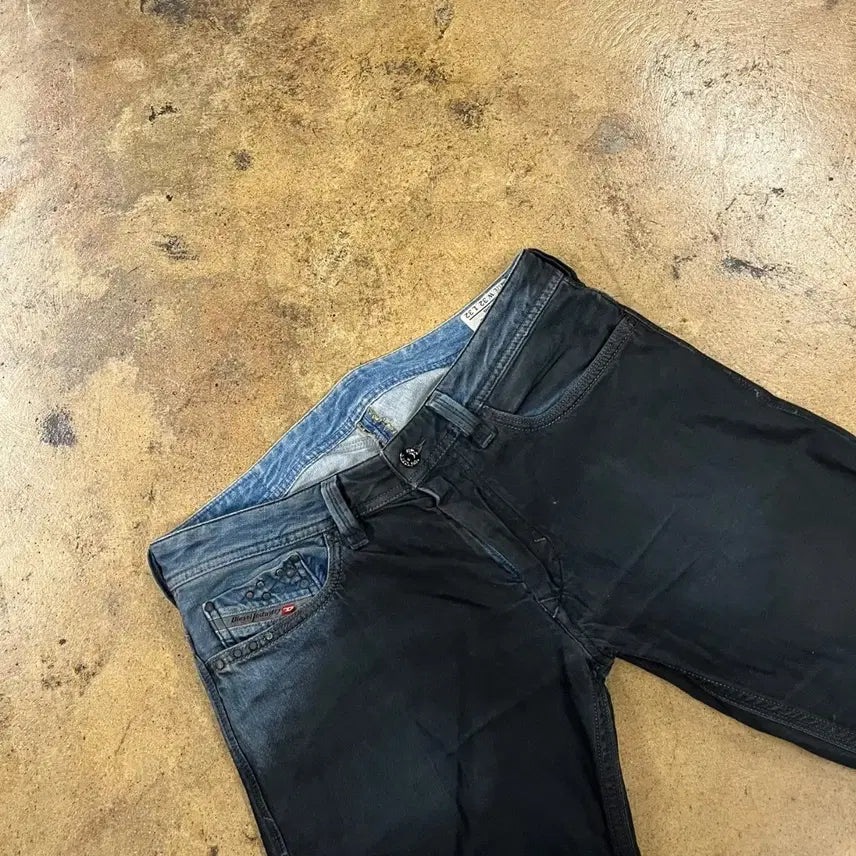 [BUNJANG] Diesel Black Denim Pants / [정품/32] 디젤 블랙 데님 바지