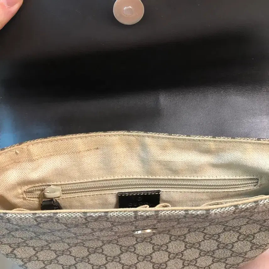 [BUNJANG] Gucci GG Pattern Messenger Bag / 구찌 GG패턴 메신저백
