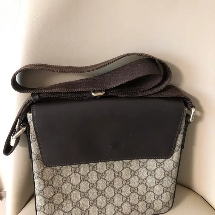 [BUNJANG] Gucci GG Pattern Messenger Bag / 구찌 GG패턴 메신저백