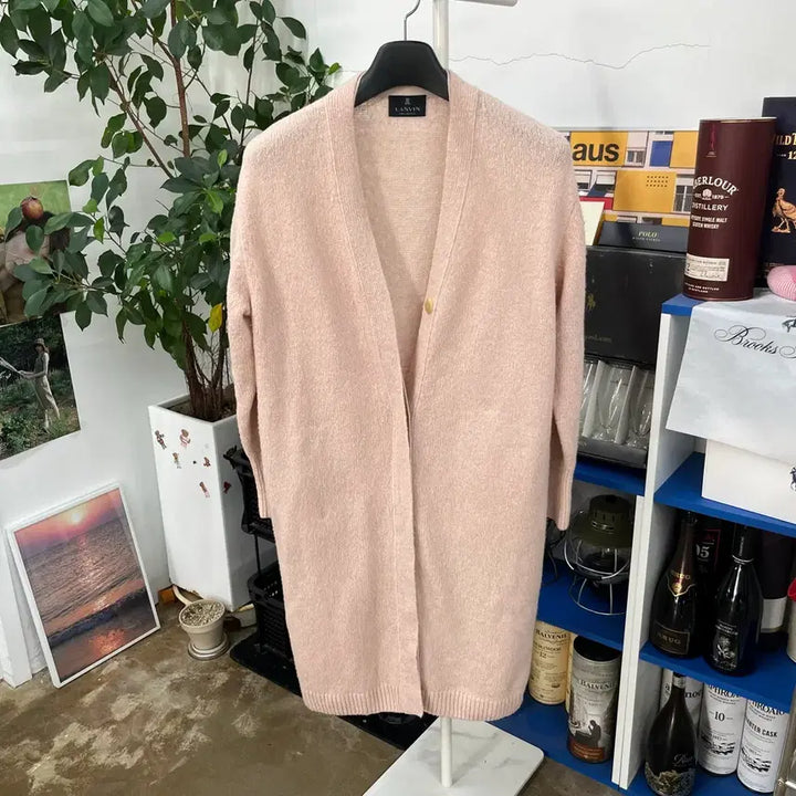 [BUNJANG] Lanvin Collection Cashmere Blend Long Cardigan F(90) / 랑방컬렉션 캐시미어블렌드 롱가디건 F(90)