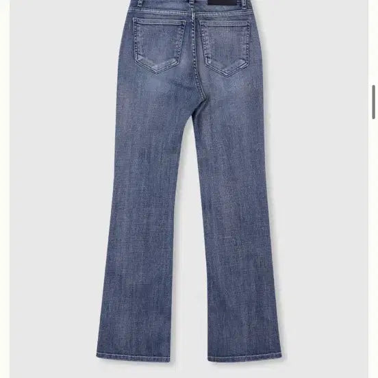 [BUNJANG] Hawa Magic Hour Bootcut Denim Pants Medium Blue Short XS / Hawa 하와 매직아워 부츠컷 데님 미디움 블루 숏 xs