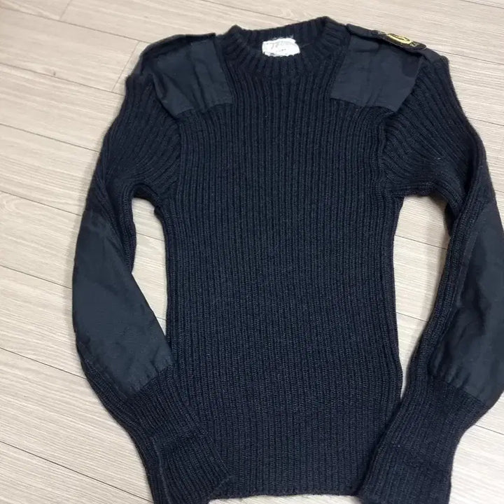 [BUNJANG] US Navy Commando Knit Sweater (95) / 미군 오리지널 네이비 코만도니트 스웨터 견장 패치(95)