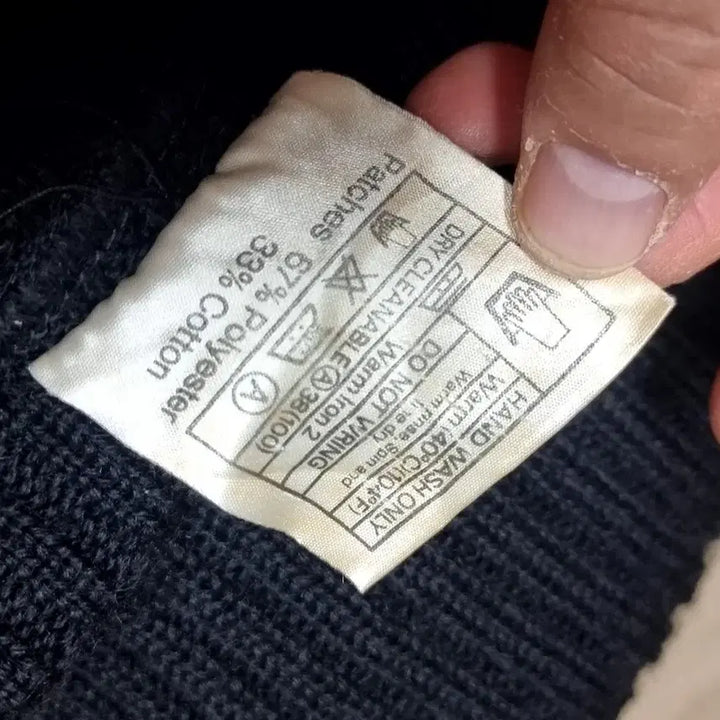 [BUNJANG] US Navy Commando Knit Sweater (95) / 미군 오리지널 네이비 코만도니트 스웨터 견장 패치(95)