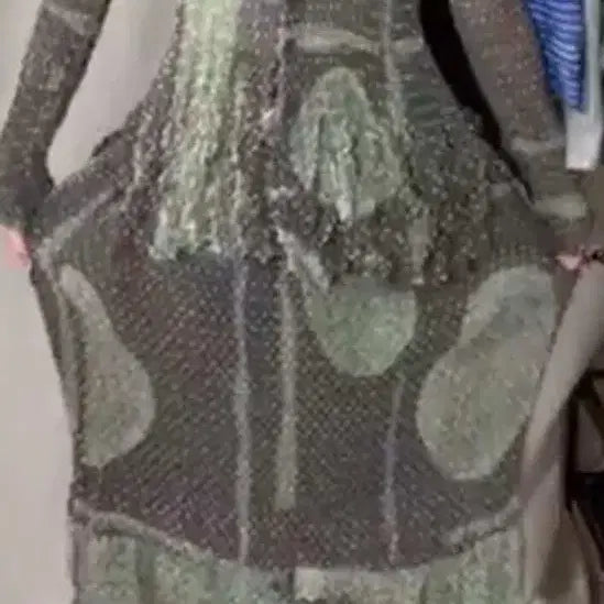 [BUNJANG] Ethnic Pattern Shirt Skirt Set / 에스닉 패턴 셔츠 스커트 셋업