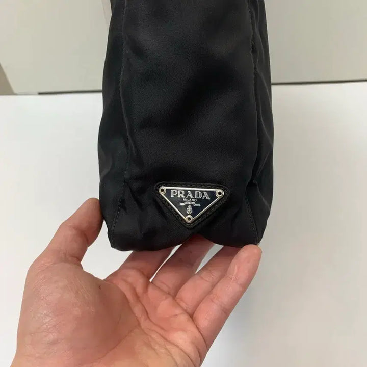[BUNJANG] Prada Pocono Nylon Black Tote/Shoulder Bag / 정품 프라다 포코노 나일론 블랙 토트백 / 숄더백 (감정완료 / 세탁완료