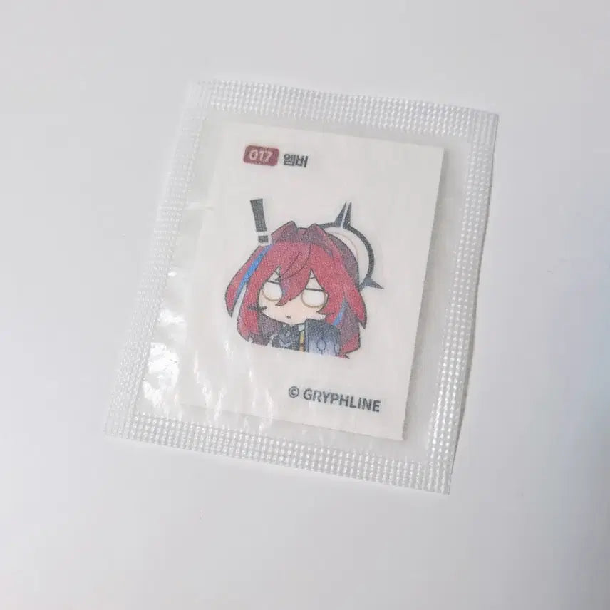 [SOLD OUT] [명일방주 엔드필드] GS25 콜라보 띠부씰 <017 엠버> 양도