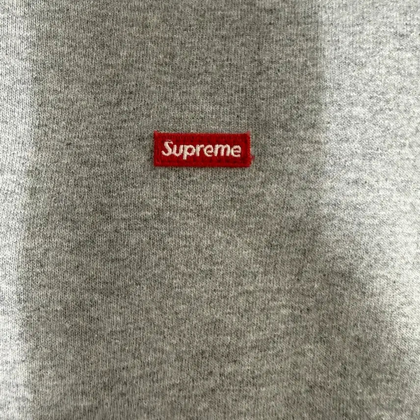 [BUNJANG] Supreme Small Box Crewneck Sweatshirt Heather Grey / 슈프림 스몰 박스 크루넥 헤더 그레이 맨투맨