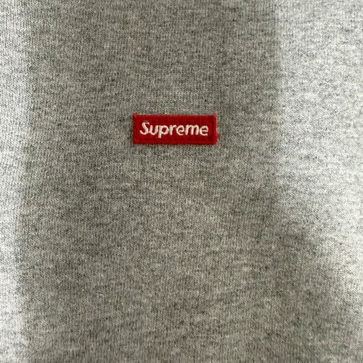 [BUNJANG] Supreme Small Box Crewneck Sweatshirt Heather Grey / 슈프림 스몰 박스 크루넥 헤더 그레이 맨투맨