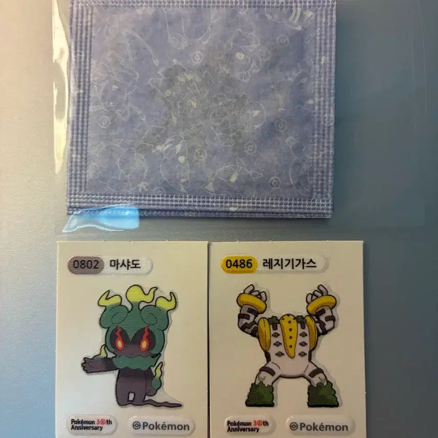 [BUNJANG] Pokemon 30th Anniversary Stickers Bundle Set / 포켓몬 30주년 띠부씰 일괄 판매
