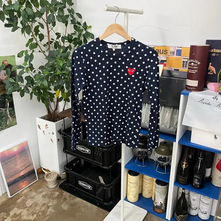 [BUNJANG] Comme des Garçons Polka Dot Long Sleeve M / 꼼데가르송 도트 롱슬리브 M