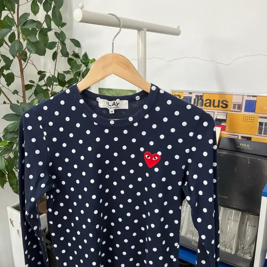 [BUNJANG] Comme des Garçons Polka Dot Long Sleeve M / 꼼데가르송 도트 롱슬리브 M