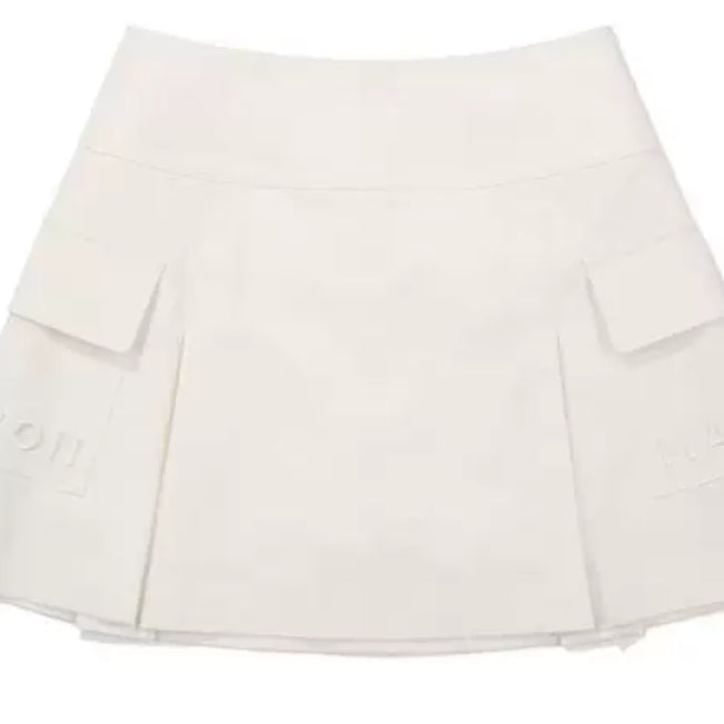[BUNJANG] Malbon Golf Skirt White Brown Black Summer Casual Training / 말본 치마 화이트 브라운 블랙  골프 트레이닝 캐쥬얼 여름