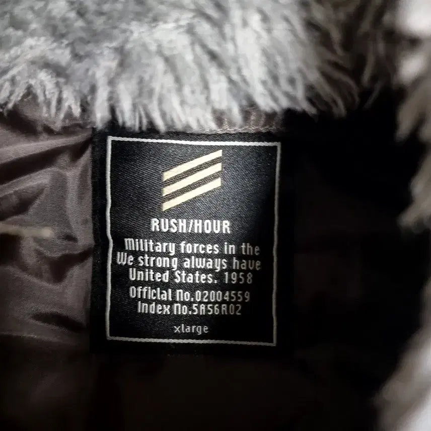 [BUNJANG] Rush/Hour Japanese Reissue N2B Fur Hood Jacket (Size 100-105) / a급 일본복각 n2b퍼 후드 자켓(100-105)