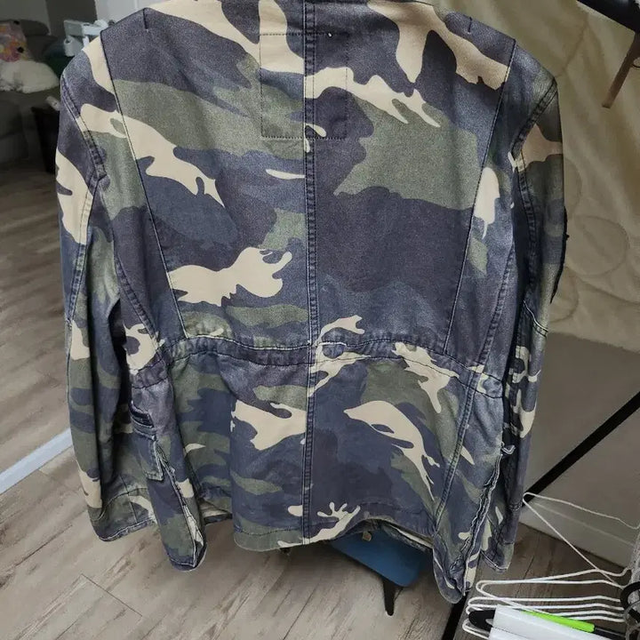 [BUNJANG] Zadig &amp; Voltaire Camouflage Military Parka Jacket / 쟈딕엔볼테르 밀리터리 야상