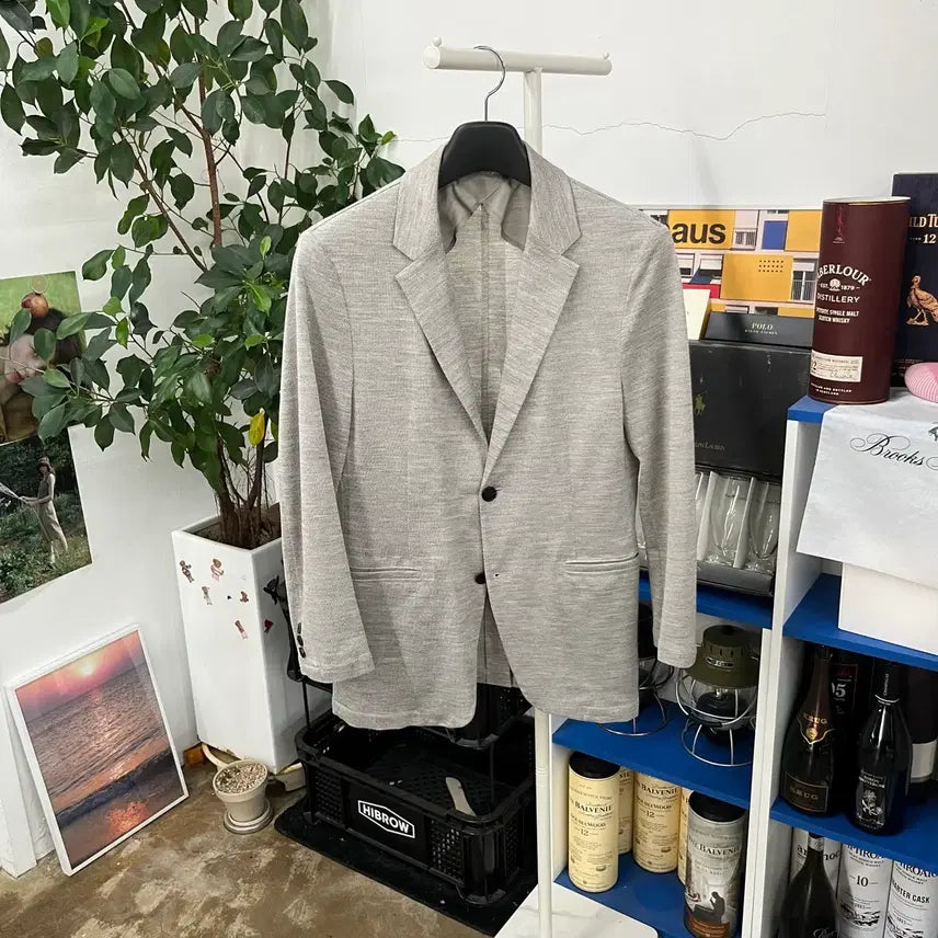 [BUNJANG] Time Homme Linen Blend Blazer L / 타임옴므 린넨 블렌드 블레이져 L