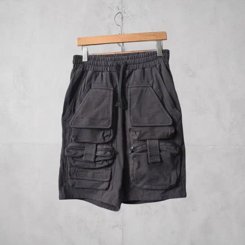 [BUNJANG] GRAIL Cargo Shorts / 그레일즈 카고 쇼츠 반바지 M0412