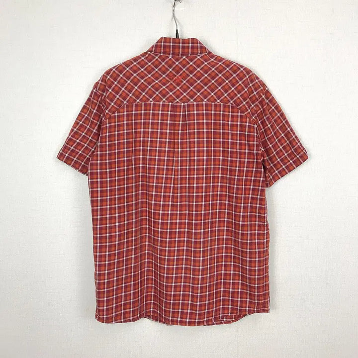 [SOLD OUT] 아크테릭스 체크 반팔 셔츠 남방 남성S (90-95)